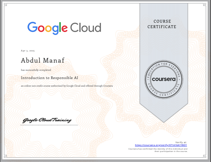 Introduction to Responsible AI