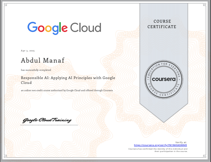 Responsible AI: Applying AI Principles with Google Cloud